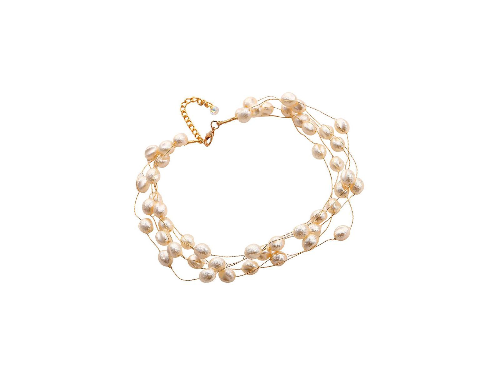 Ожерелье SOHI White Venezia Collar