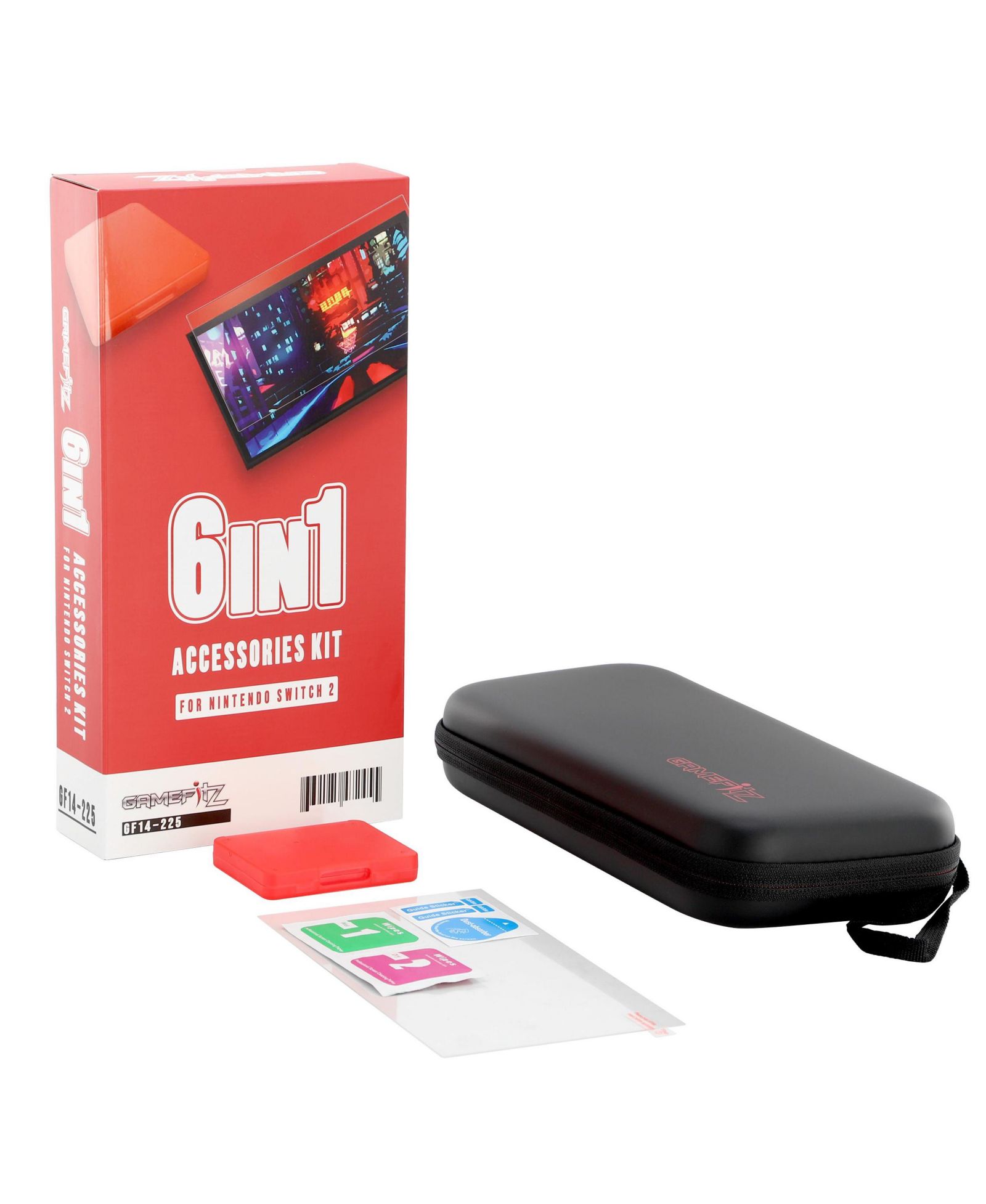 Gamefitz 6-in-1 Nintendo Switch 2 Accessories Kit