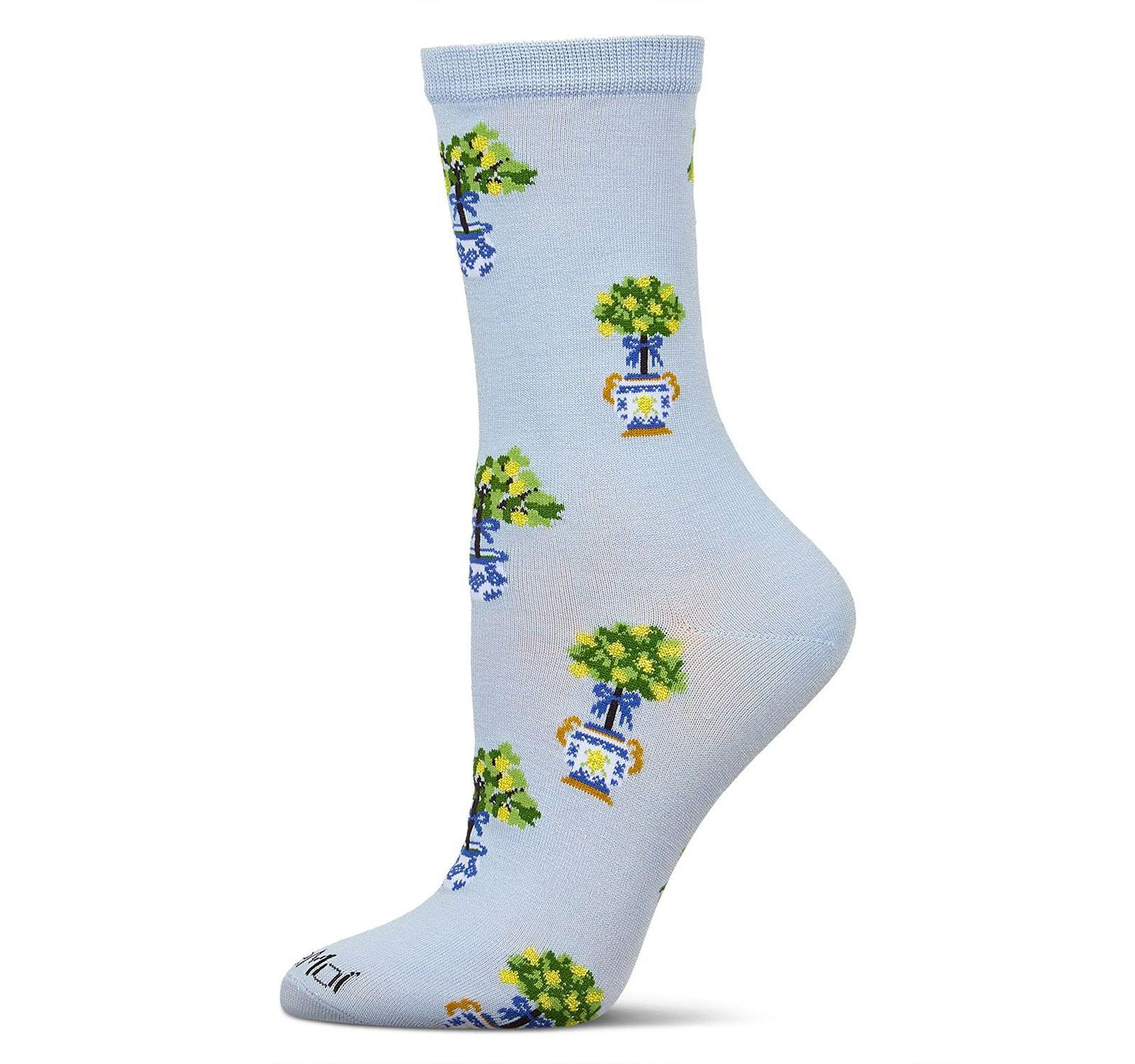 Женские носки MeMoi Topiary Rayon From Crew