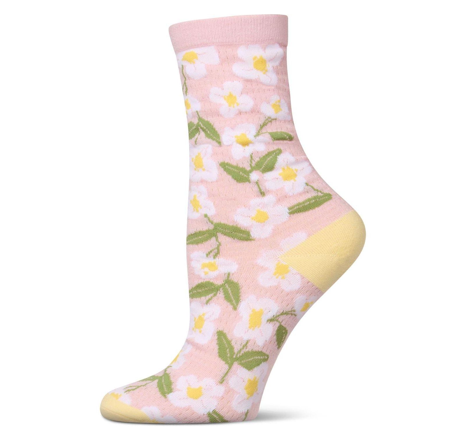 Женские носки MeMoi Daisy Pointelle