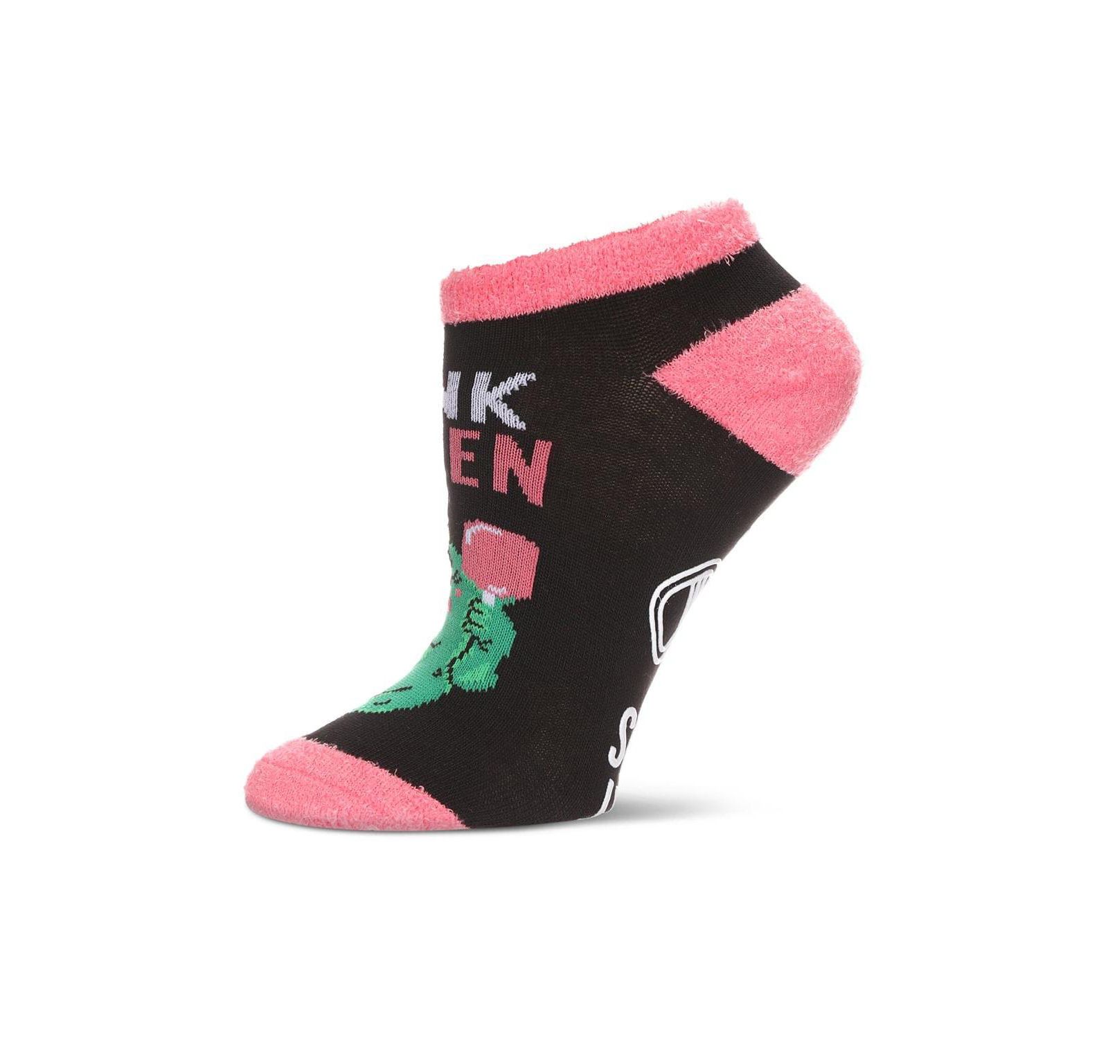 MeMoi Women's Great Minds Dink Alike Low Cut Socks