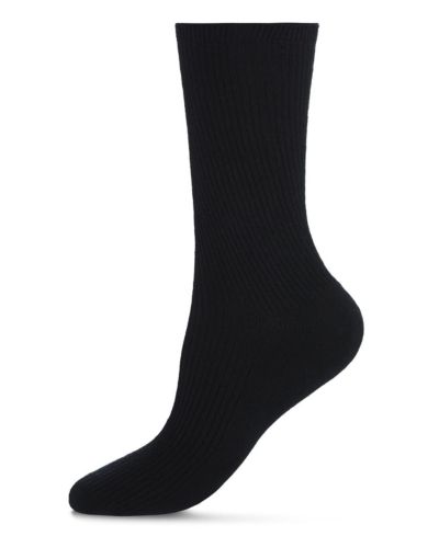 Женские носки MeMoi 2 Pair Pack Flat Ribbed Crew