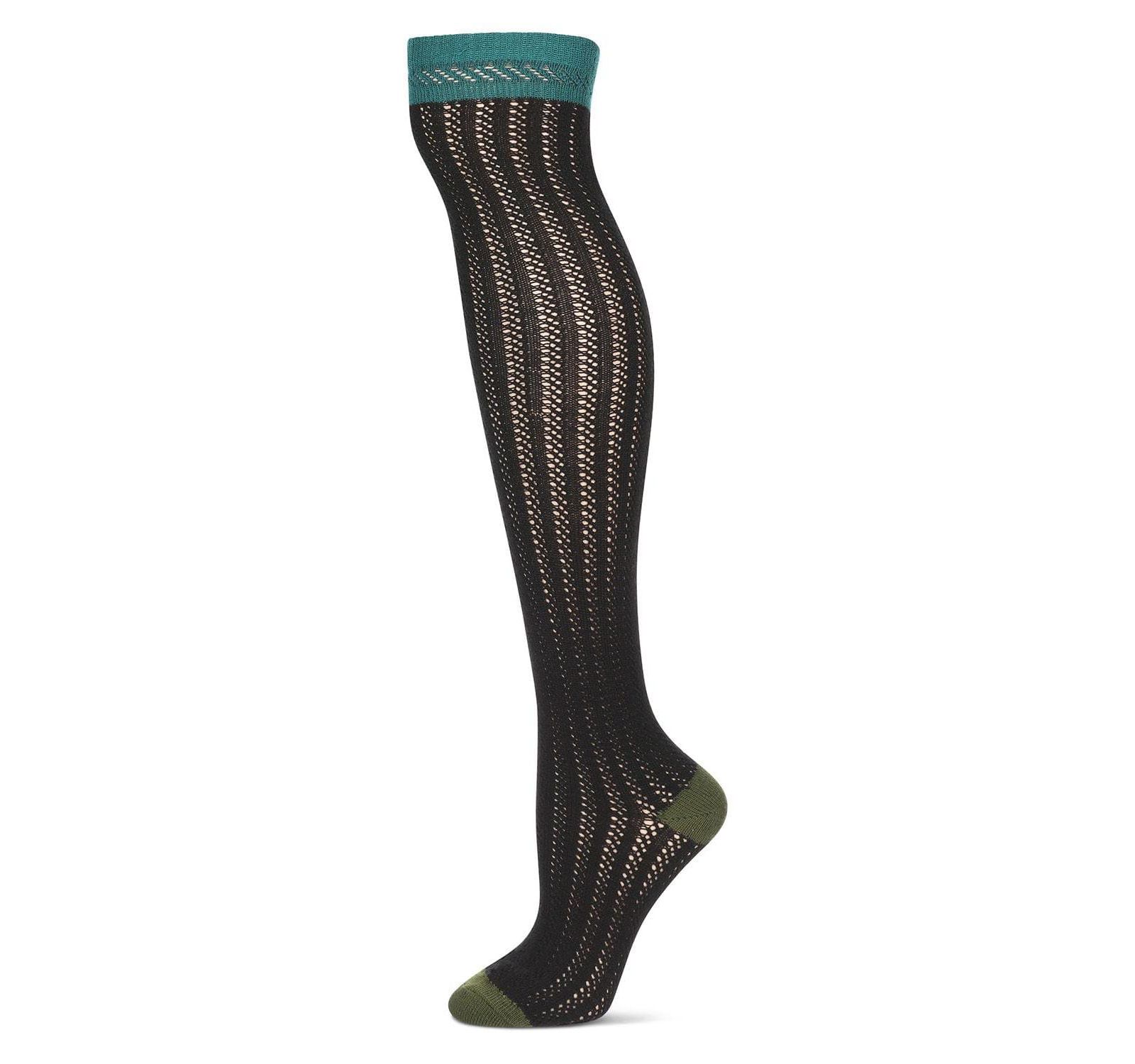Женские теплые гольфы MeMoi Chic Slant Wool Blend Over The Knee