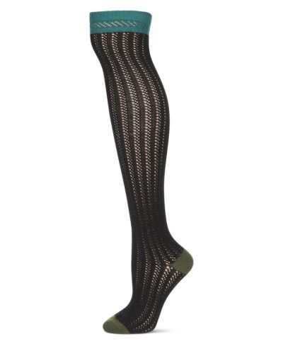 Женские теплые гольфы MeMoi Chic Slant Wool Blend Over The Knee