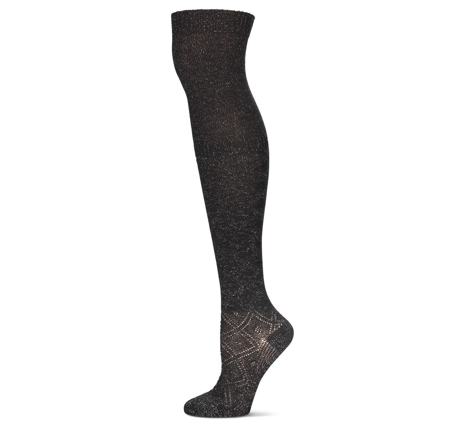 MeMoi Женский Dashing Diamond Over The Knee Warm Cotton Blend Sock