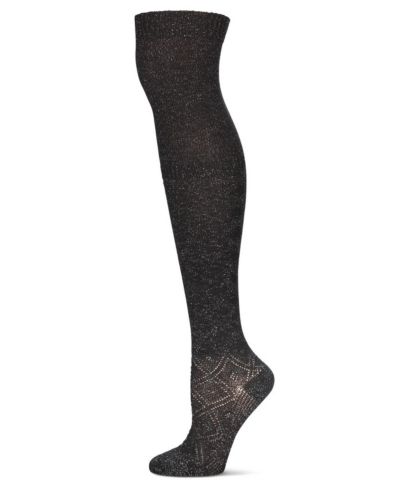 MeMoi Женский Dashing Diamond Over The Knee Warm Cotton Blend Sock