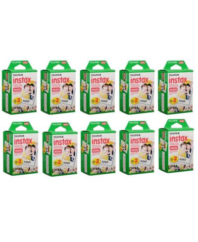 Fujifilm instax mini Instant Daylight Film for instax mini Cameras, 10-Pack