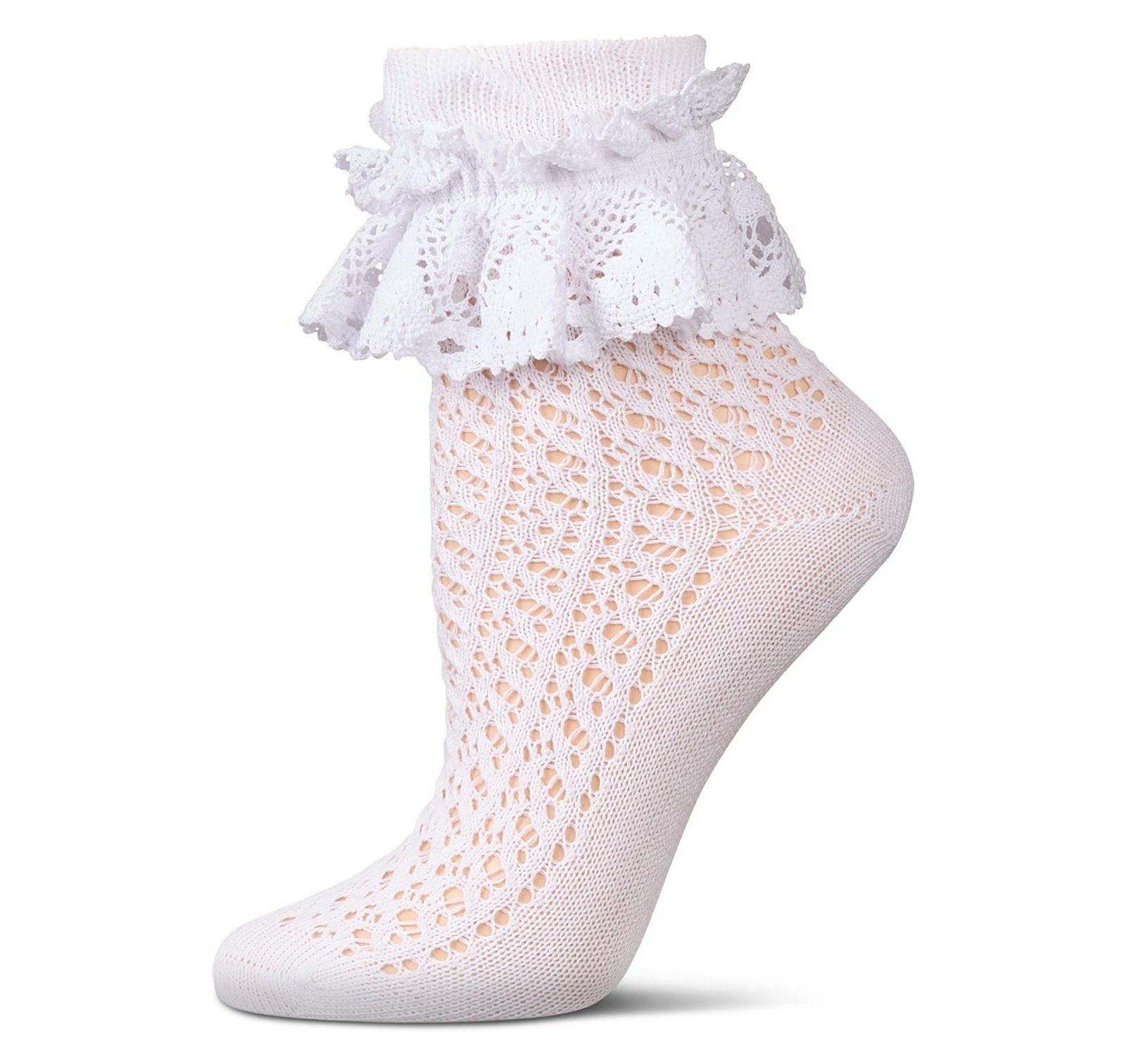 Носки MeMoi Women's Whimsy Lace Anklet
