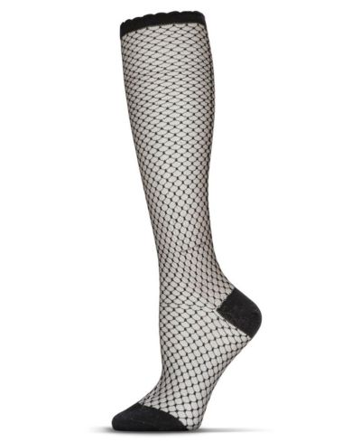 Женские гольфы MeMoi с узором Diamond Trellis