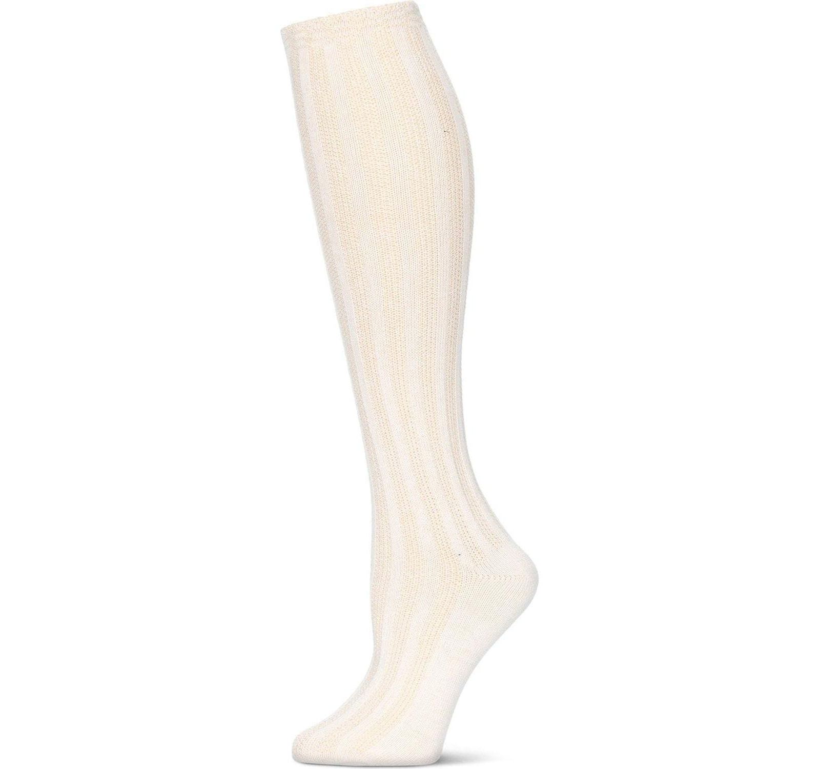 MeMoi Women's Track Flow Striped Knee-High Socks