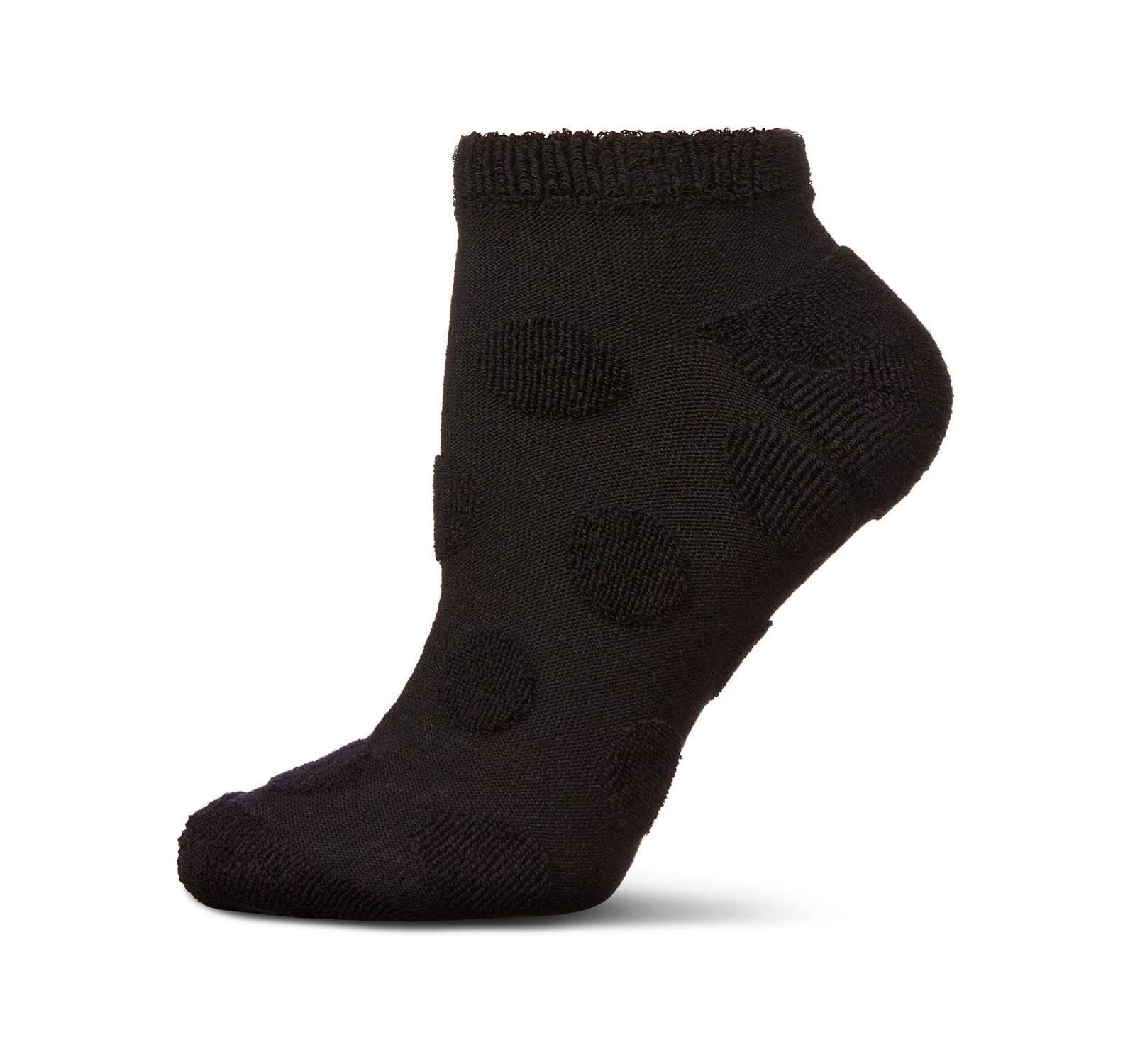 MeMoi Women's Terry Dot Low Cut Socks