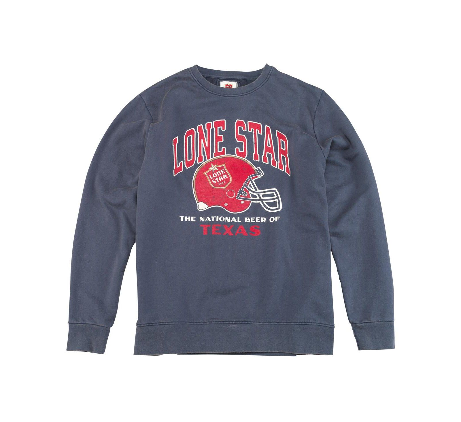 American Needle Мужской свитшот American Needle Navy Lone Star Sunday Fleece Pullover