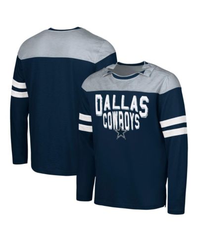G-III Sports by Carl Banks Мужской Dallas Cowboys Adaptive Hail Mary Long Sleeve T-Shirt