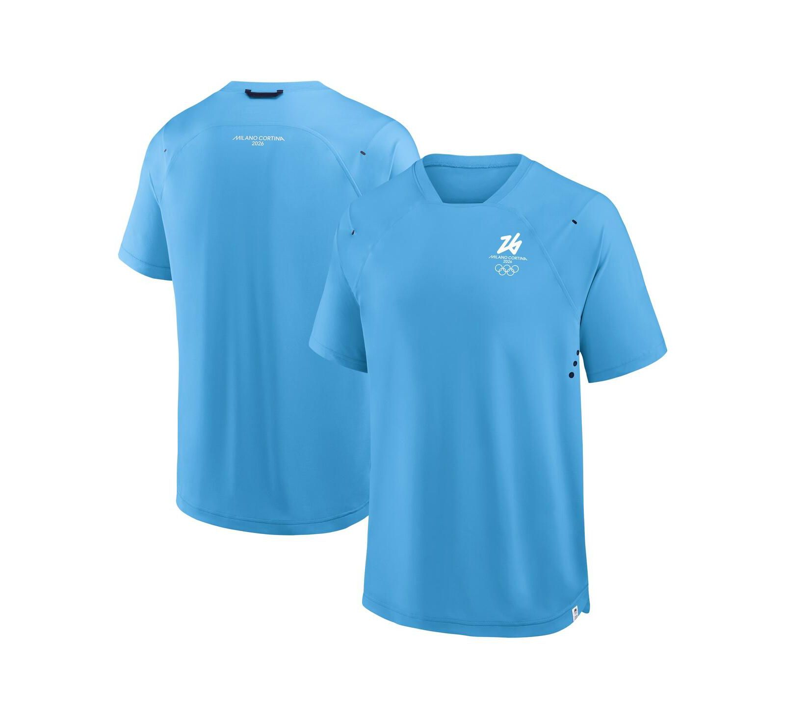 Fanatics Men's Blue Milano Cortina 2026 Winter Olympics Tech Raglan T-Shirt