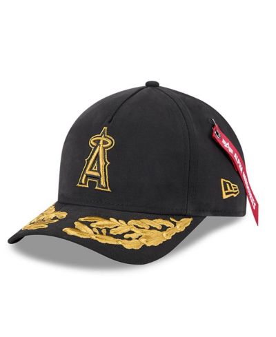 Мужская кепка New Era Los Angeles Angels A-Frame 9FORTY Adjustable Black