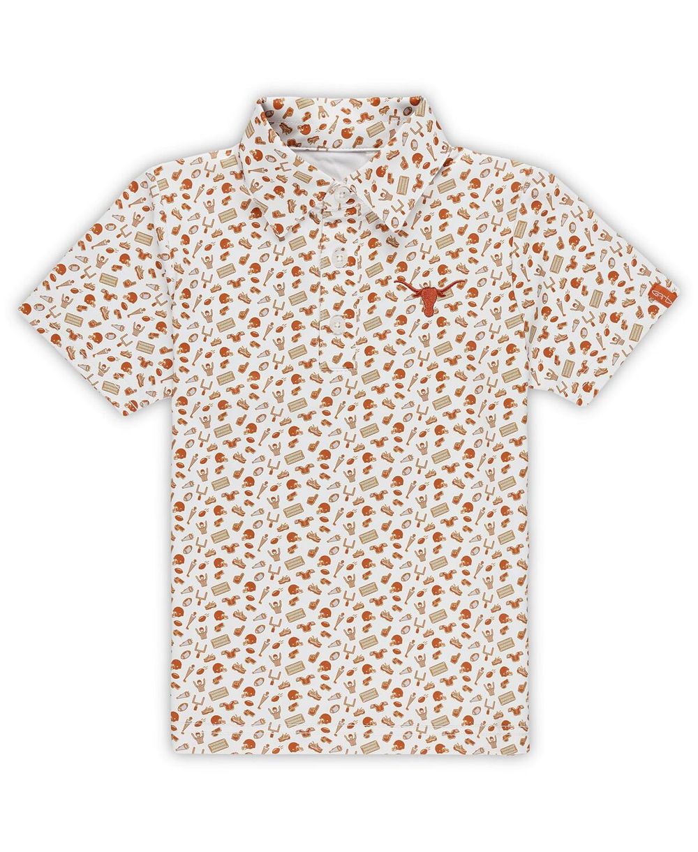 Детская рубашка-поло Garb Texas Longhorns Tom Print