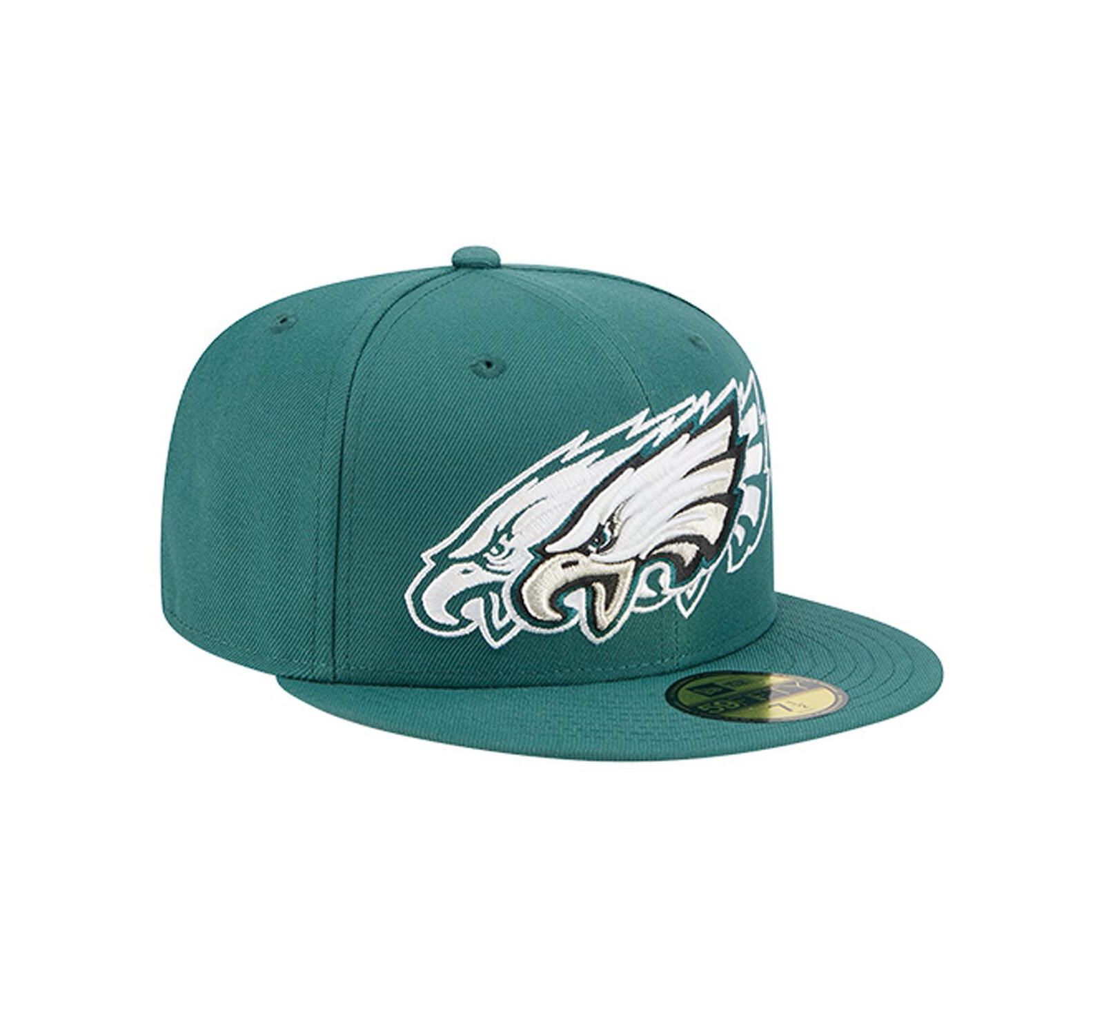New Era Men's Midnight Green Philadelphia Eagles Tri-Hit 59FIFTY Fitted Hat