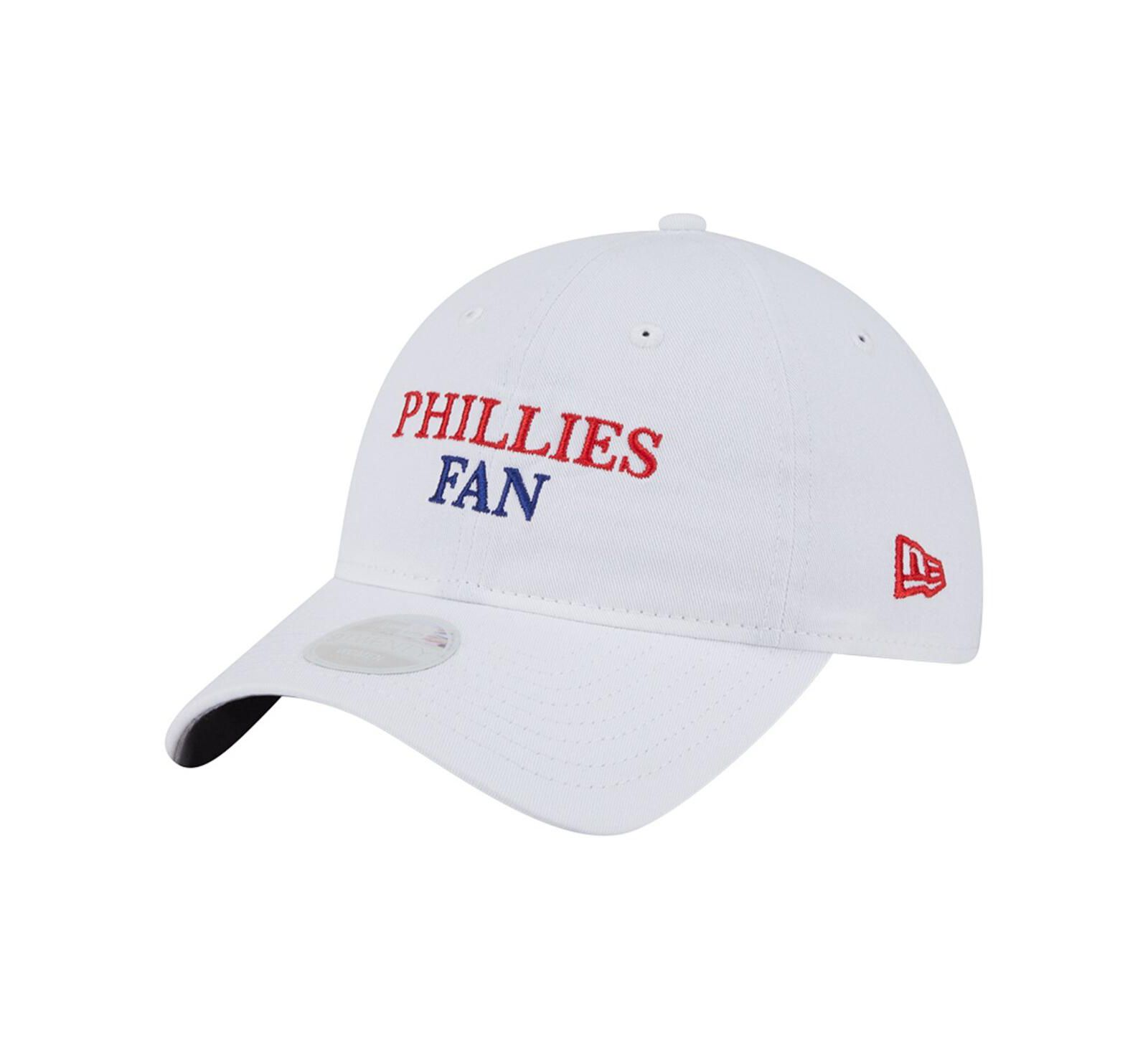 New Era Women's White Philadelphia Phillies Team Fan 9TWENTY Adjustable Hat