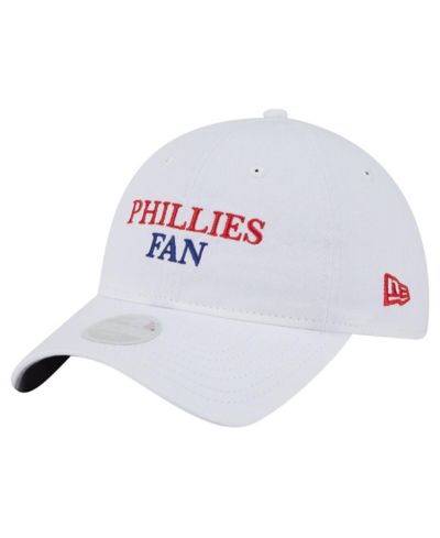 Женская кепка New Era Philadelphia Phillies Team Fan 9TWENTY, белая