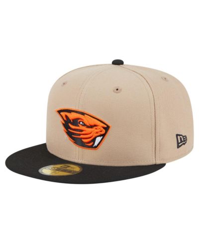 Мужская кепка New Era 59FIFTY Fitted Oregon State Beavers, цвет Khaki