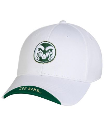 Мужская кепка Under Armour White Colorado State Rams Sideline Blitzing Accent Flex