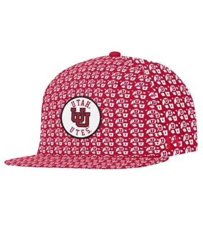Мужская кепка Under Armour Red Utah Utes Gameday ArmourFuse Snapback