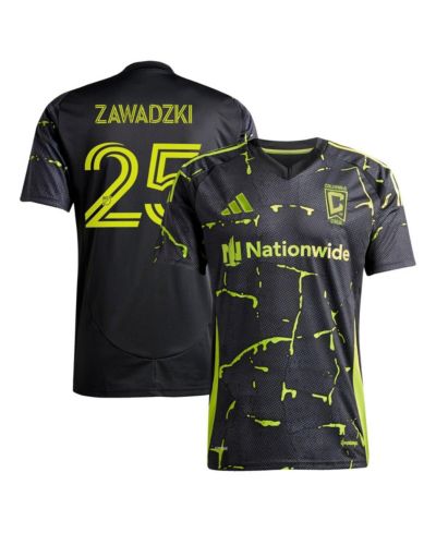 Adidas Men's Sean Zawadzki Black Columbus Crew 2025 The Goosebumps Kit Replica Player Jersey