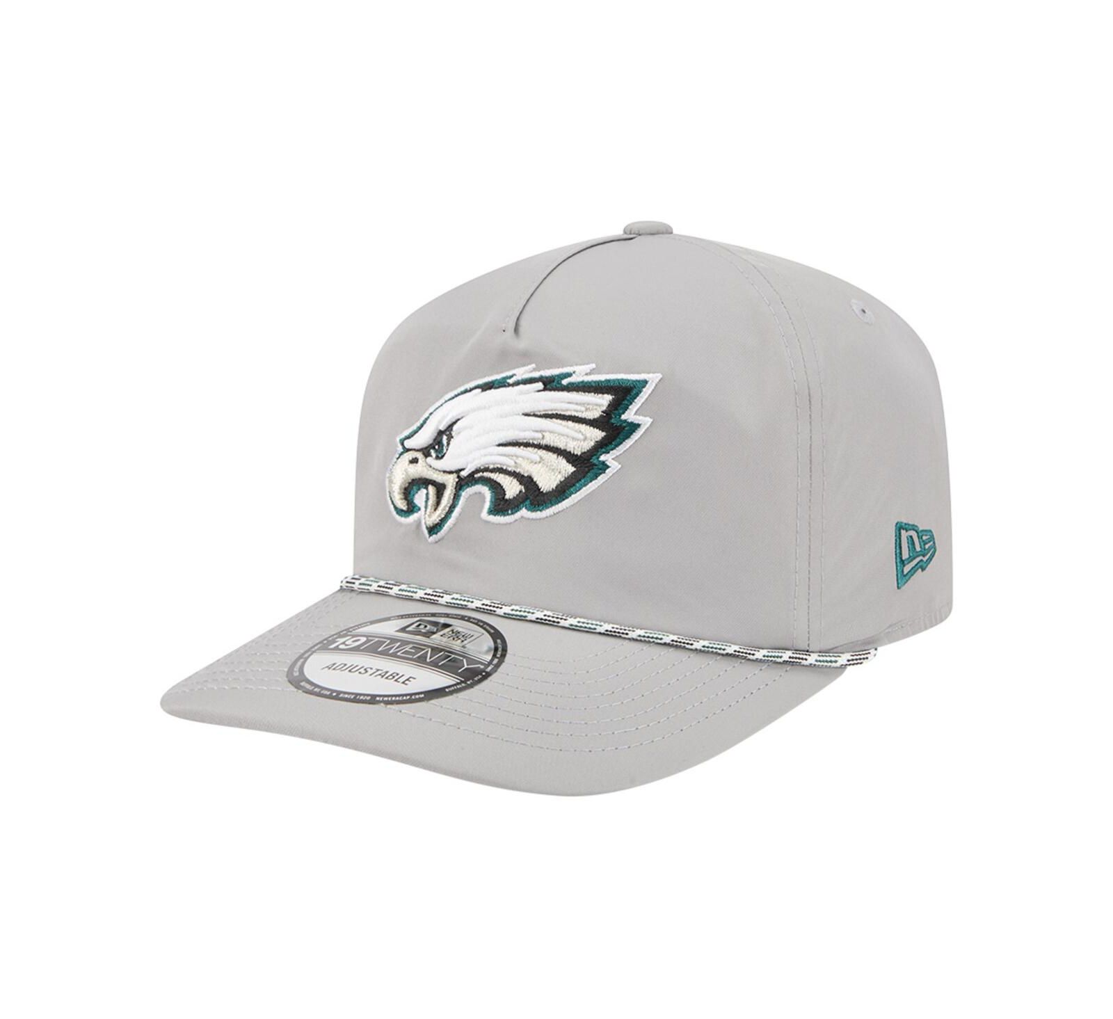 New Era Men's Silver Philadelphia Eagles Rope 19TWENTY Hat