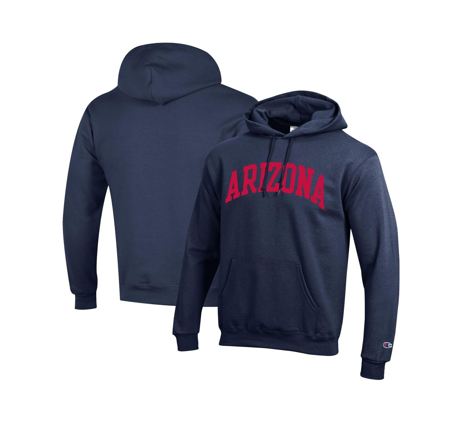Мужское флисовое худи Champion Arizona Wildcats темно-синего цвета