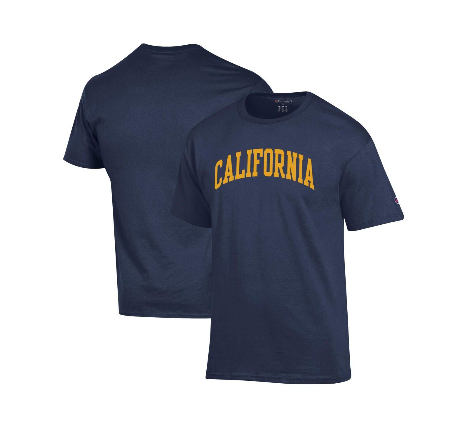 Champion Men's Navy Cal Bears Basic Arch T-Shirt