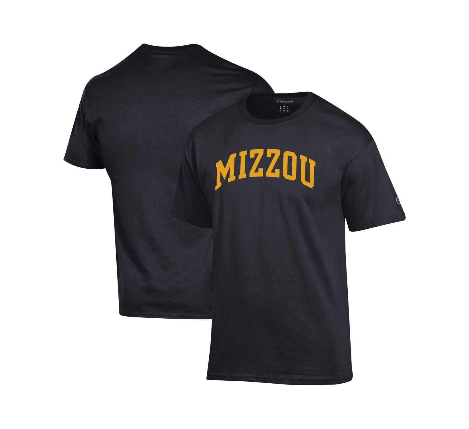 Мужская футболка Champion Black Missouri Tigers Basic Arch