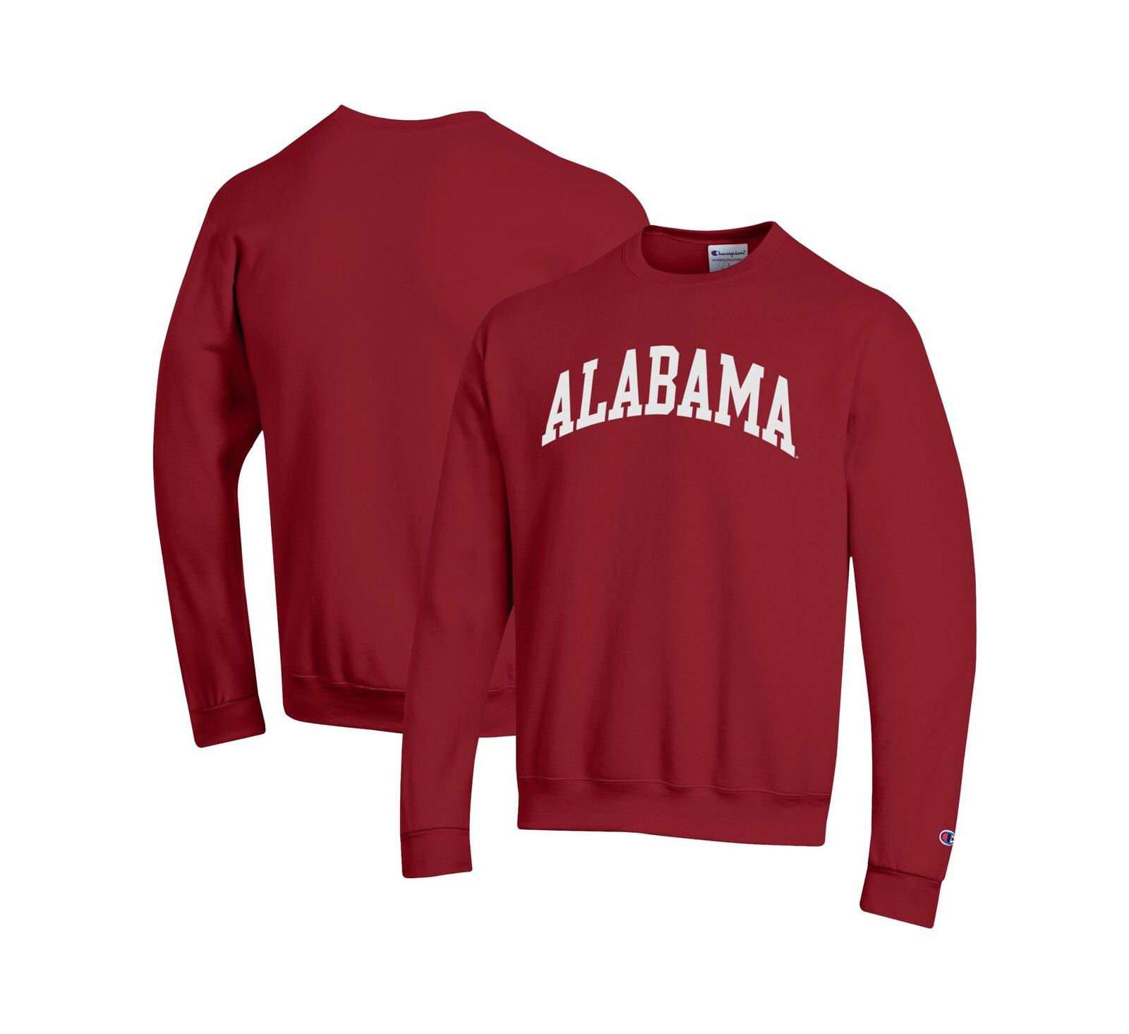 Мужская флисовая толстовка Champion Alabama Crimson Tide Basic Arch