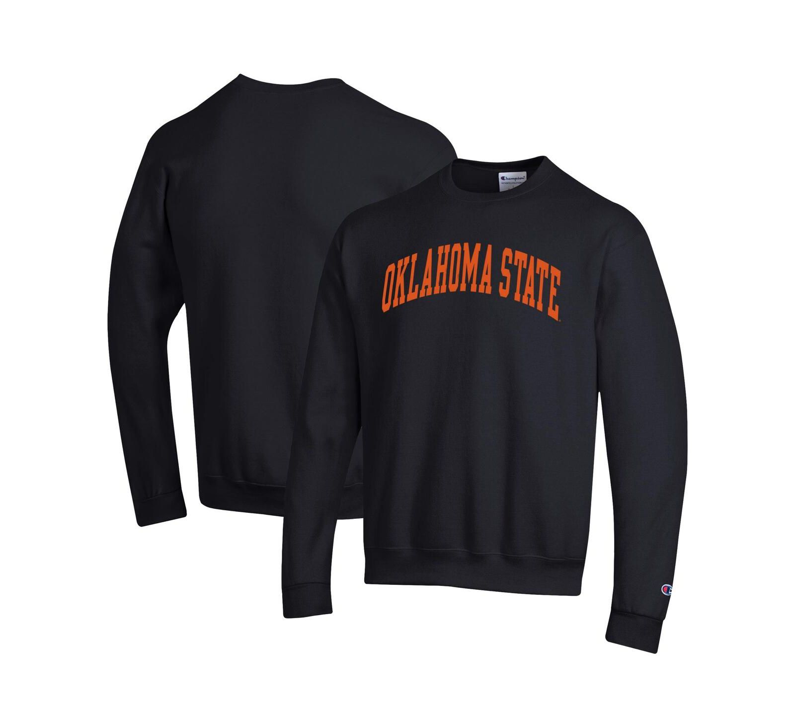 Мужское свитшот Champion Basic Arch Fleece черного цвета Oklahoma State Cowboys