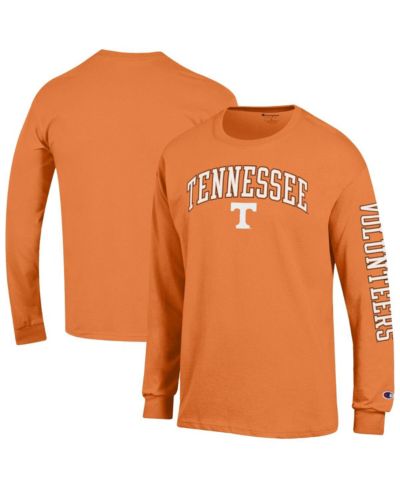 Мужская футболка Champion Tennessee Volunteers Arch Over Logo 2-Hit Long Sleeve Оранжевая