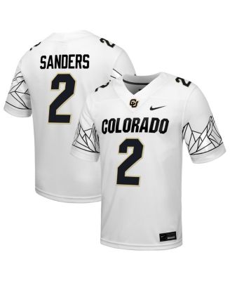 Nike Men's Shedeur Sanders White Colorado Buffaloes Alumni Game Jersey