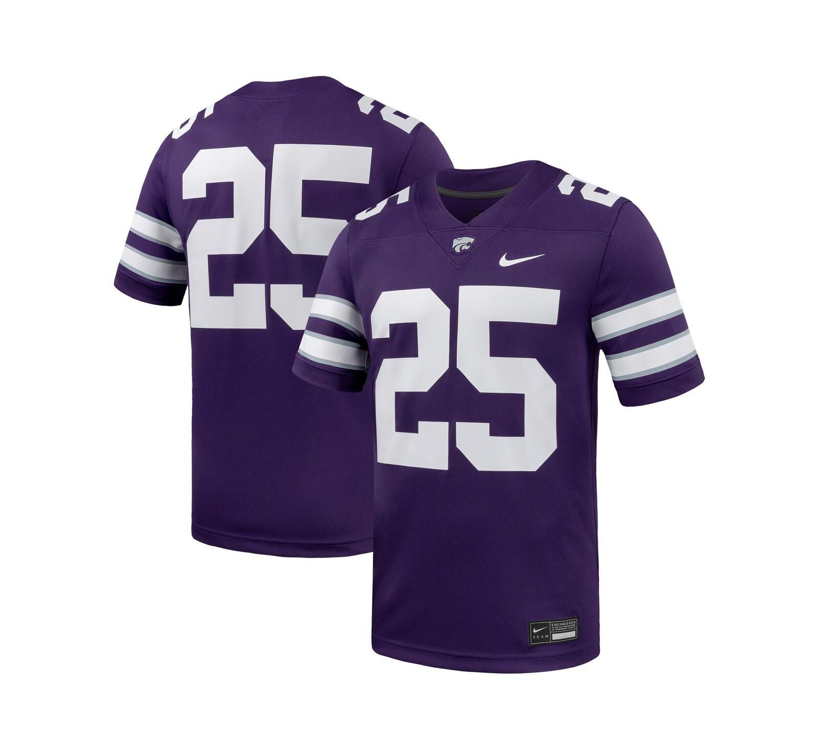 Nike Men's 25 Purple Kansas State Wildcats Untouchable Replica Game Jersey
