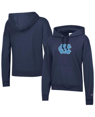 Champion Женский флисовый свитшот Power Blend Navy North Carolina Tar Heels