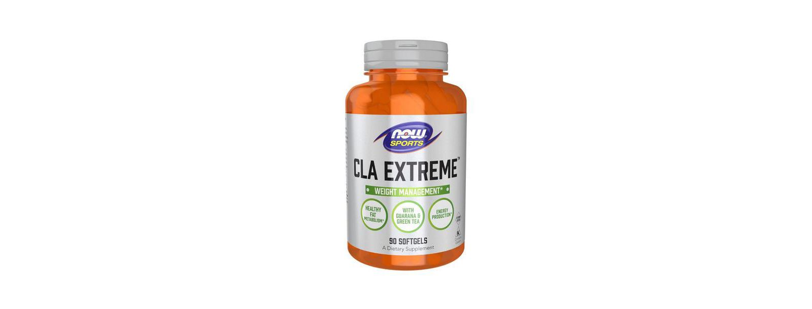 БАД NOW Foods CLA Extreme, 90 Sgels