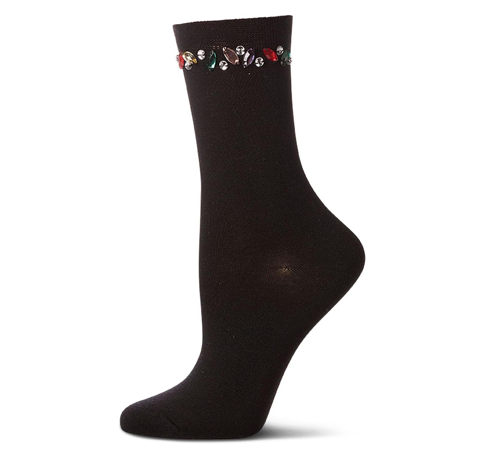 Женские модные носки MeMoi Tossed Gems из вискозы