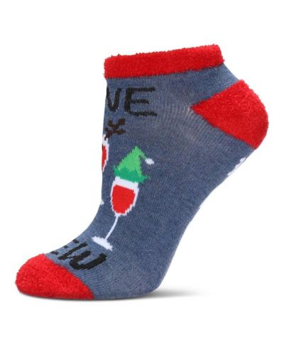 Женские носки MeMoi Tis The Season To Wine с низким вырезом