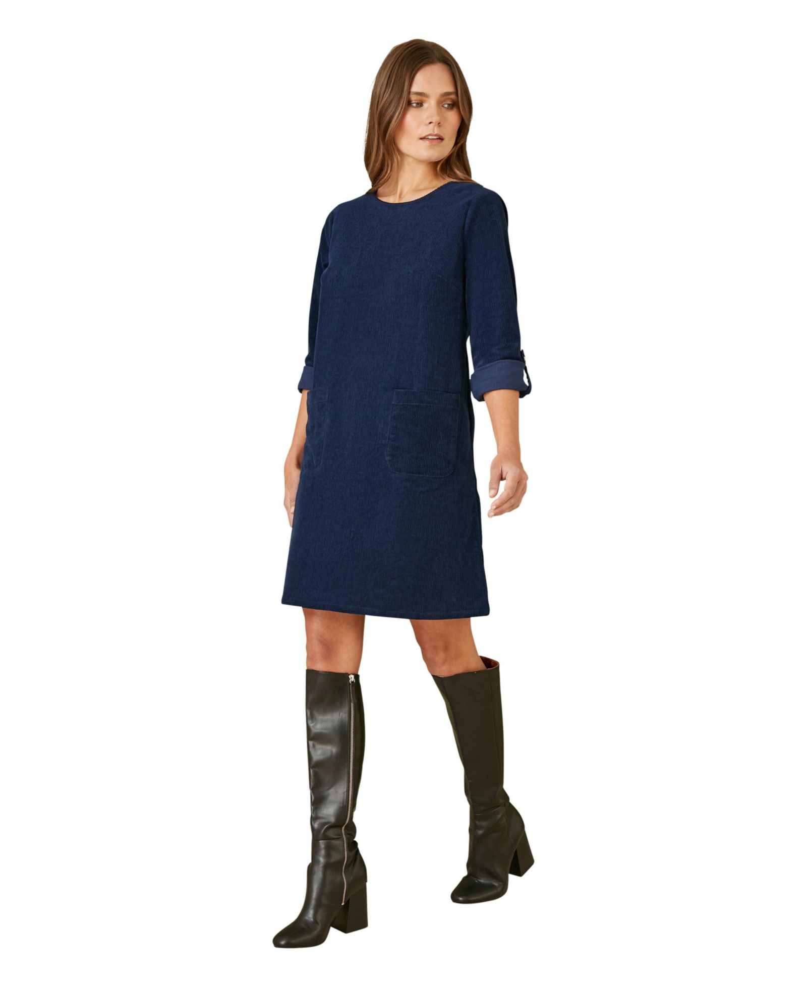 Женское платье-туника Yumi из вельвета