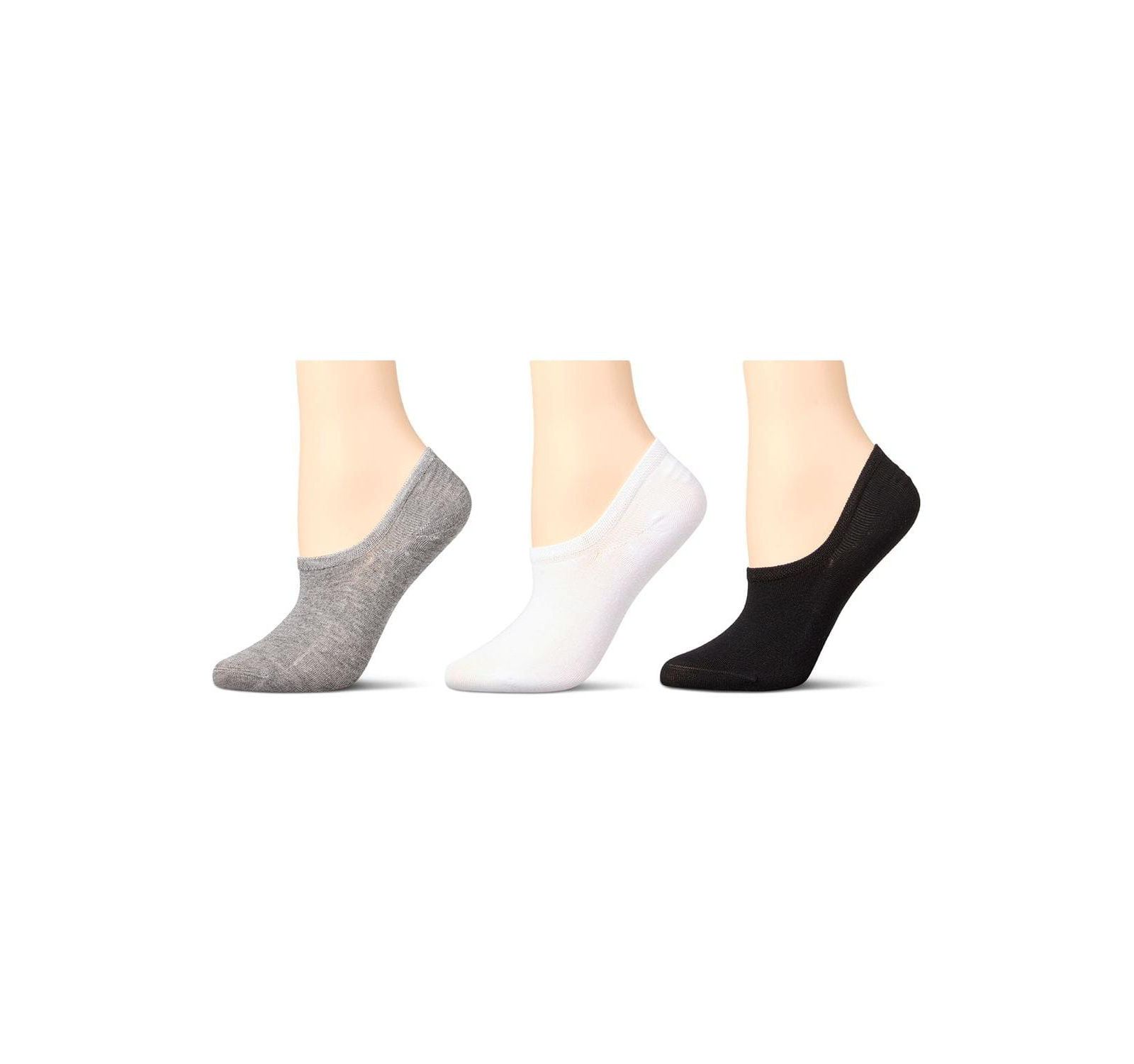 Женские следки MeMoi Silky-Soft No Show Rayon Blend