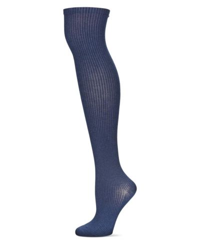 Теплые носки MeMoi Women's Textured Tone Over The Knee Cotton Blend