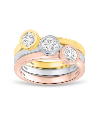 Кольцо Forever Grown Diamonds с выращенными бриллиантами 1.ct. t.w. серебро
