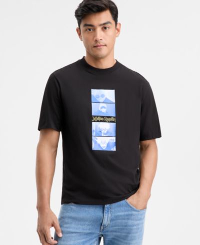 Hugo Boss Мужская футболка Hugo Nuley Short-Sleeve JuJuTsu Kaisen Graphic Crewneck