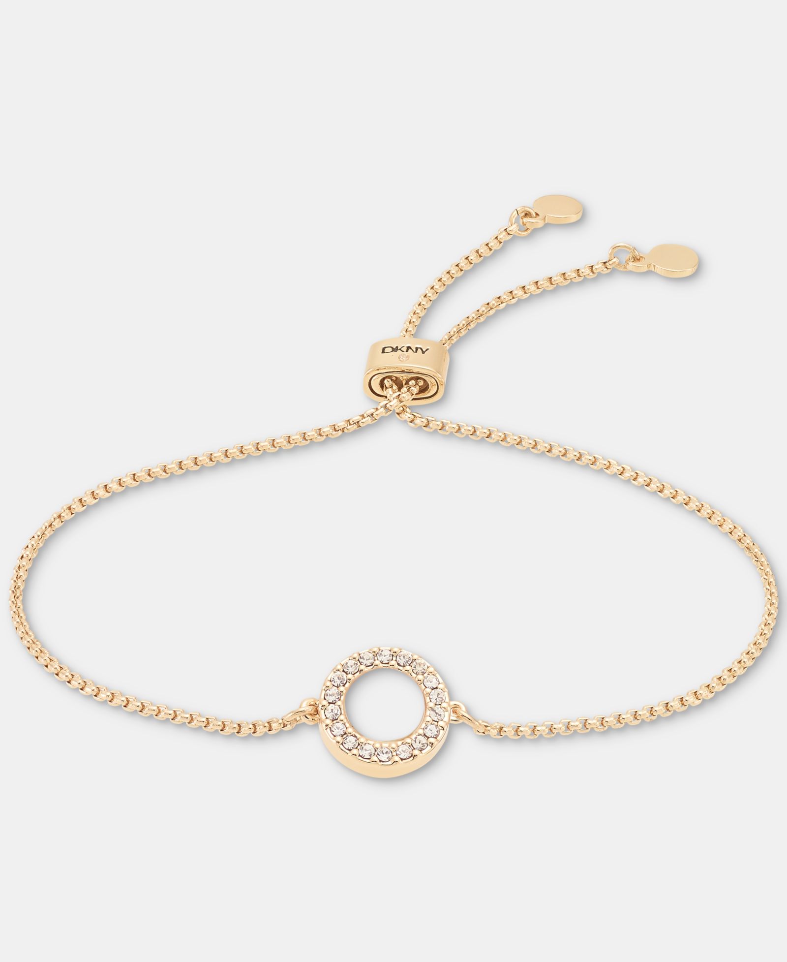 DKNY Stone Inlay Dynamic Slider Bracelet