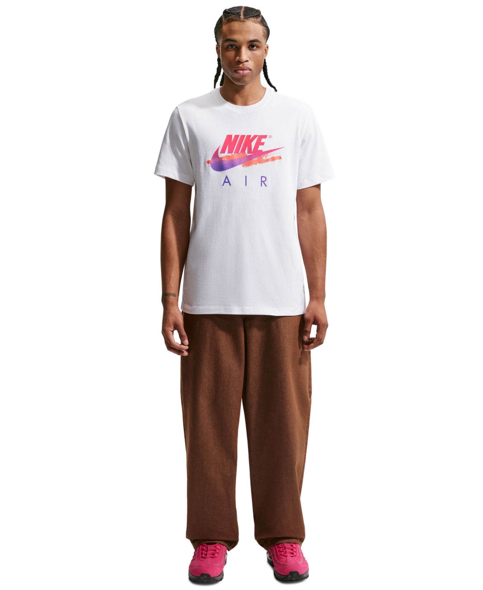 Nike Мужской DNA Futura Crewneck T-Shirt