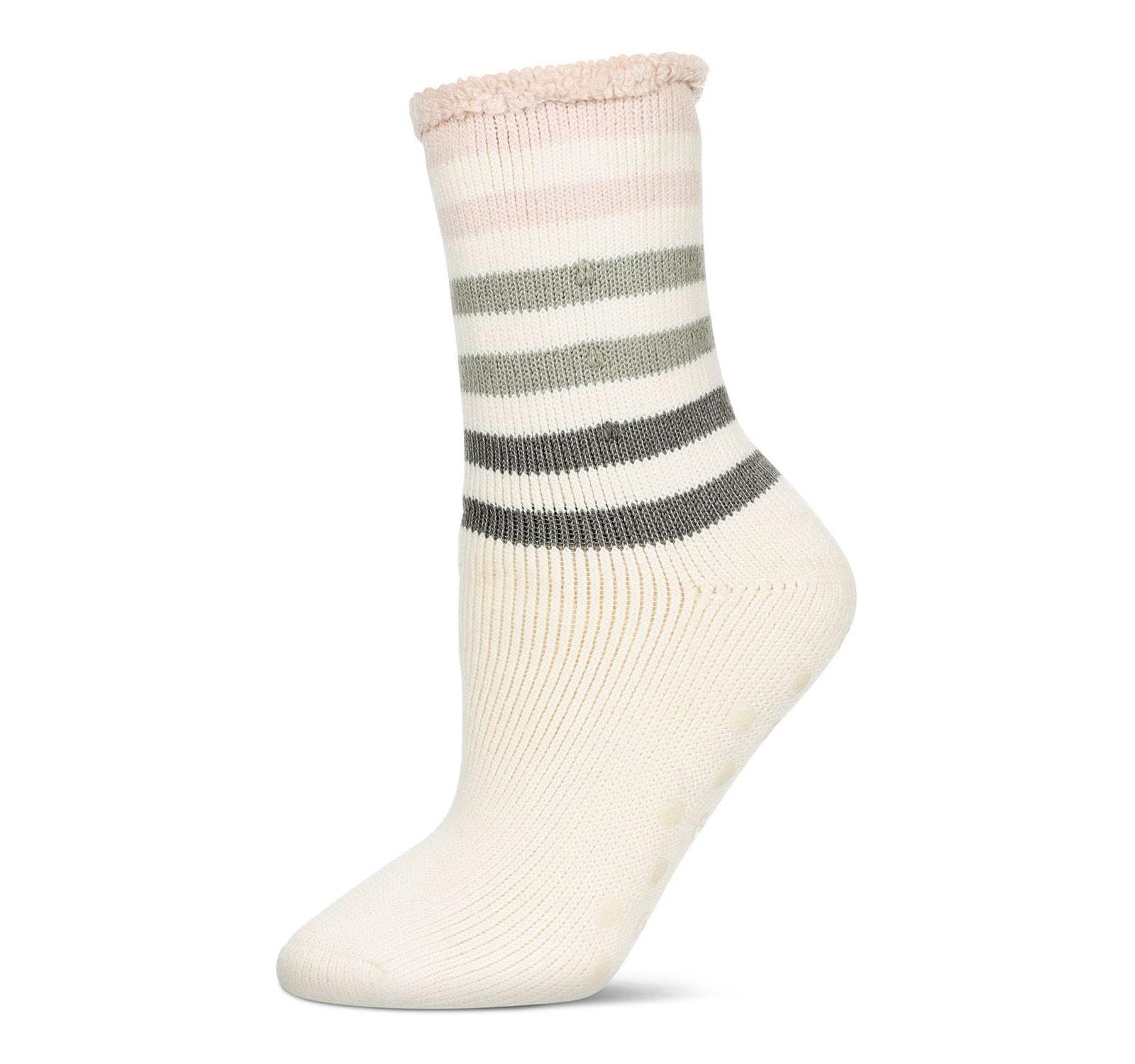 Теплые термоноски MeMoi Women's Rugby Stripe