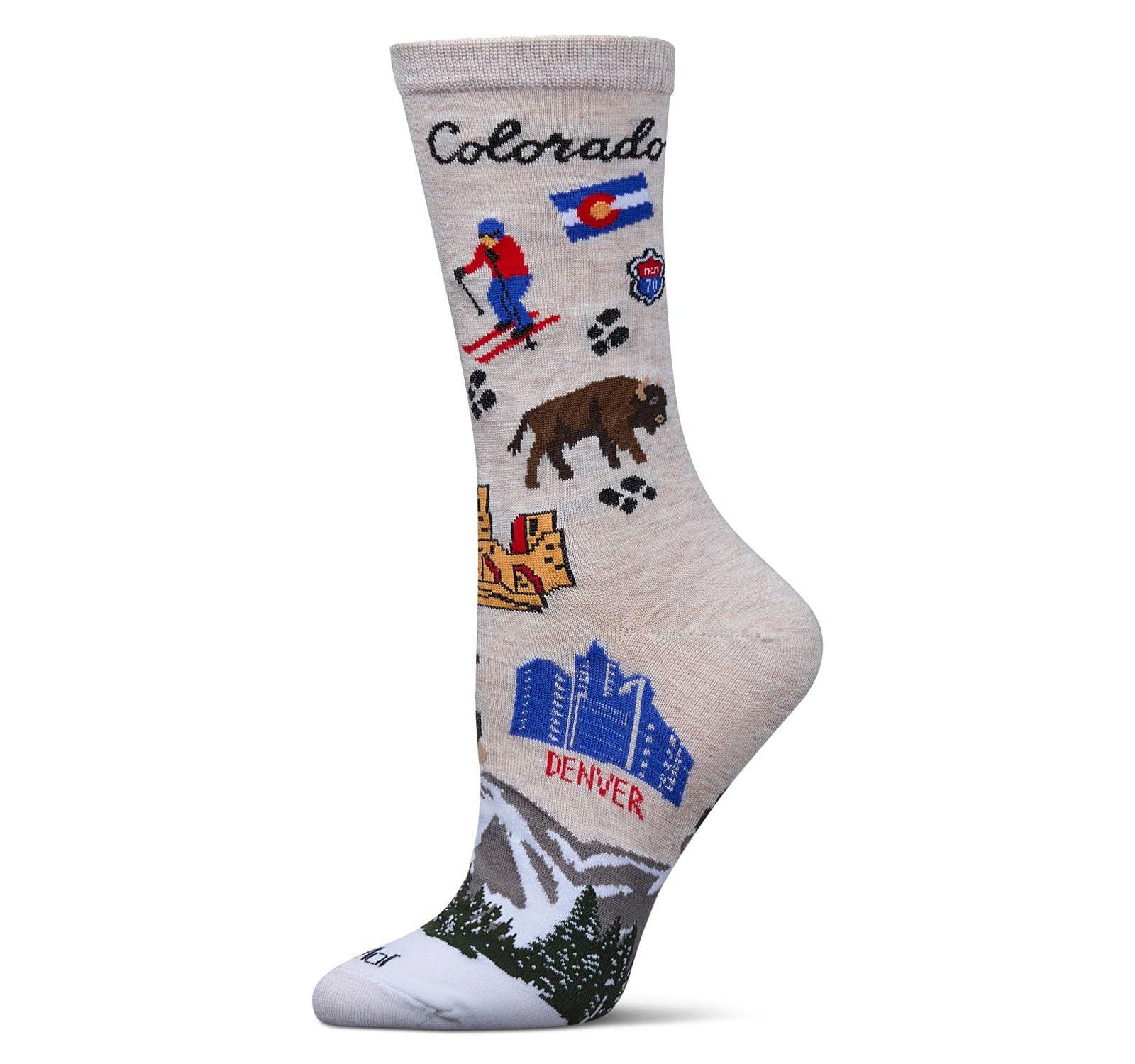 Женские носки MeMoi Colorado Rayon From Crew