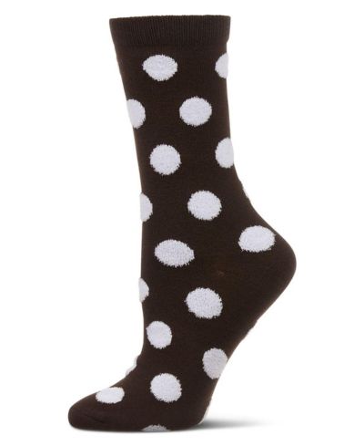 MeMoi Women's Connect The Dots Dimensional Crew Socks